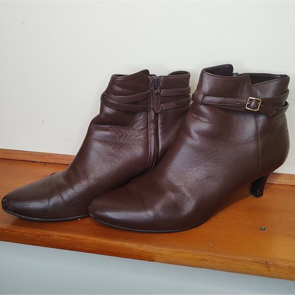 Cole Haan Elinor Short Heeled Booties Size 8 - Picture 1 of 7